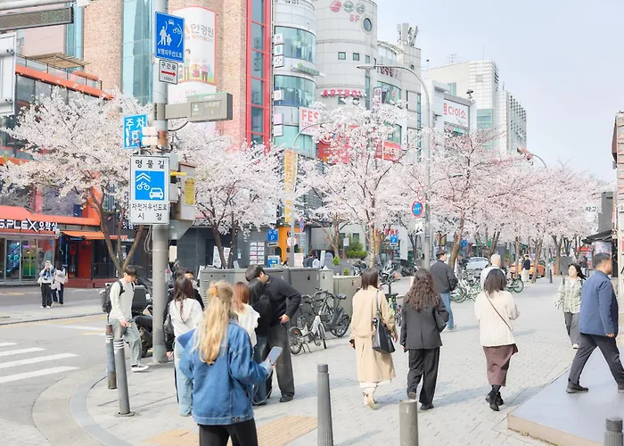 New Sinchon 5min, 3room, Near Hongdae,ddp, Seongsu 20min, Free Wifi,ott Hotel Séoul
